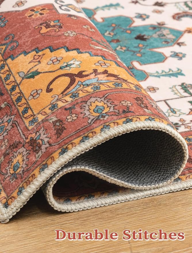 SERISSA Boho Washable Runner Rug - Image 5