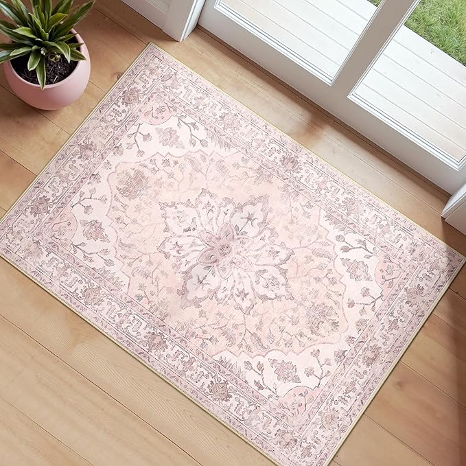 RELEANY Area Rugs 2'x3' Kitchen Rugs Entry Rug Small Rugs by RELEANY