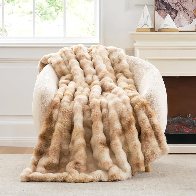 Cozy Bliss Faux Fur Throw Blanket - Image 7