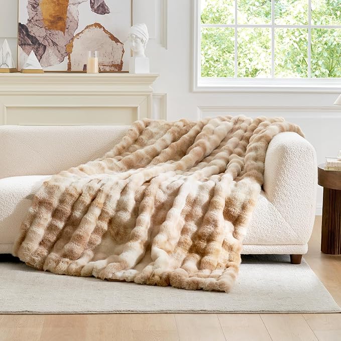 Cozy Bliss Faux Fur Throw Blanket - Image 8