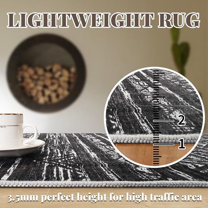 2x6 Washable Hallway Runner Rug - Image 8