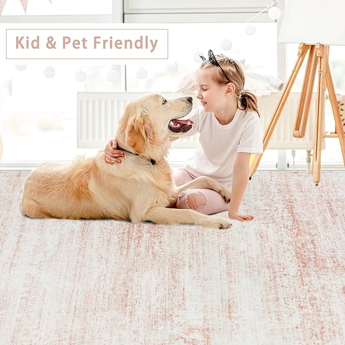 Srugn Washable Rugs 8x10 Area Rugs - Image 6