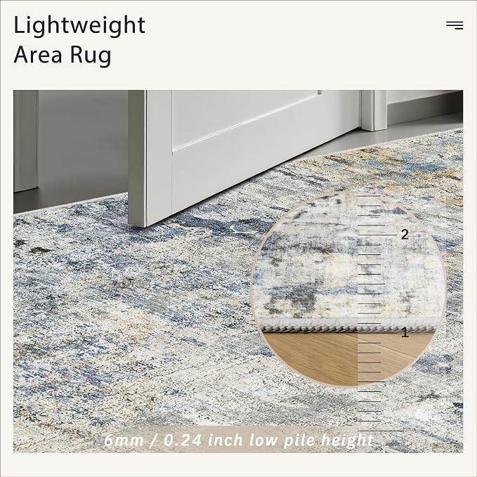 Soalmost 6x9 Abstract Area Rugs - Image 7