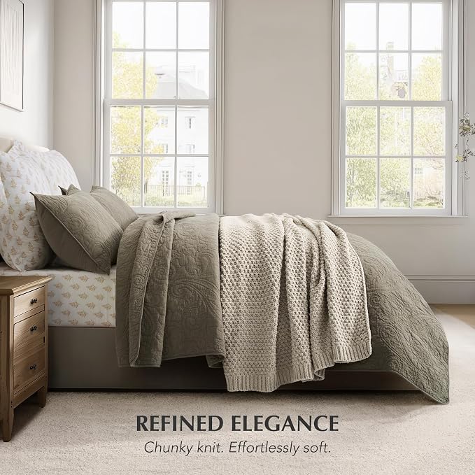 EVERGRACEHOME Chunky Chenille Knit Throw Blanket - Image 5