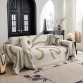 MYSKY HOME Couch Cover for 3 Cushion Couch Sofa Cover, Super Soft Boho Couch by MYSKYHOME
