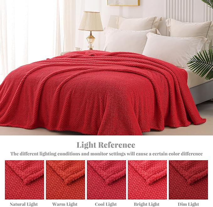 Whale Flotilla King Size Fuzzy Fleece Blanket - Image 9