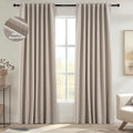 Topfinel 100 Inch Long Blackout Country Curtains by Topfinel