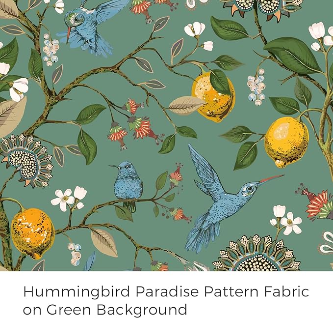 Topfinel 90 Inches Long Curtains, Whimsical Woodland Leaf Jungle Forest Flower - Image 3