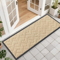 OLANLY Front Door Mat Indoor Outdoor Entrance, Waterproof All-Season, by OLANLY