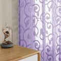 OWENIE Furman Sheer Curtains 45 inch Length by OWENIE