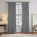 Pony Dance Blackout Curtains Thermal Insulated Window Treatment Panels Room by PONYDANCE