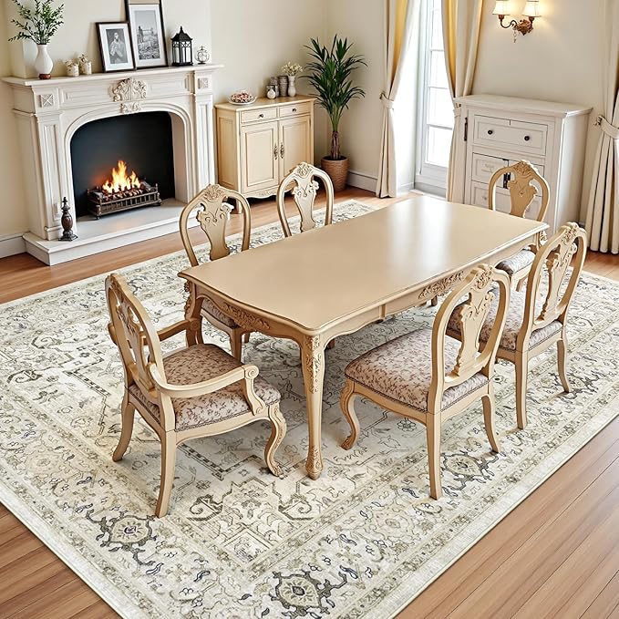 Lofus 5x7 Area Rugs for Living Room, Washable Area Rug, Rugs for Bedroom - Image 7