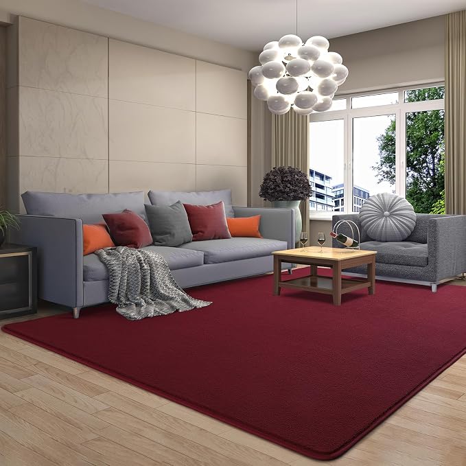 AROGAN Modern Shag Area Rug, 6x9 Feet Washable Bedroom Carpet, Plush Memory - Image 9