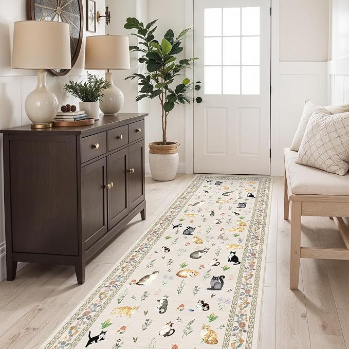 2'6"x8' Washable Kitchen Runner Rug - Image 4