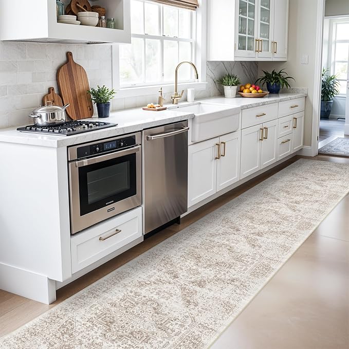 Washable 2'6''x16' Runner Rug - Image 2