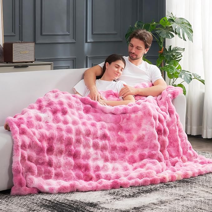 Cozy Bliss Faux Fur Throw Blanket - Image 5