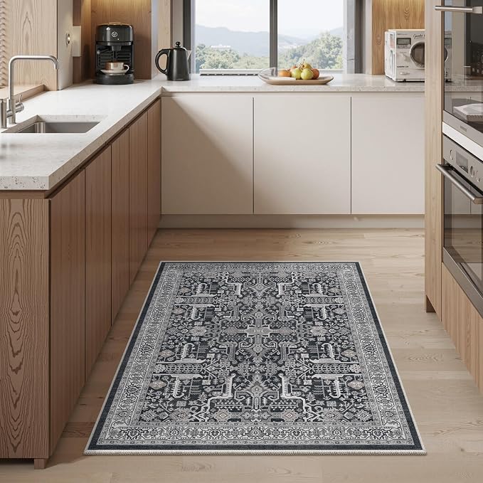 Washable 2x3 Entryway Area Rug - Image 9