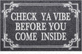 Front Door Door Mat Indoor Outdoor Entrance Doormat Rubber Welcome Door Mat by HLFMVWE