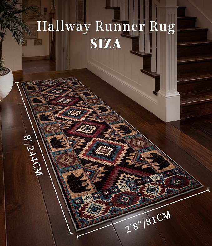 Western Runner Rug 2'8"x8' - Image 2