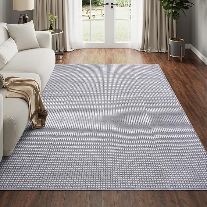 YDKGL Boho Washable Area Rugs 5x7 ft, Non Slip Area Rug by YDKGL