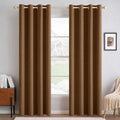 MIULEE Linen Curtains 100% Blackout by MIULEE