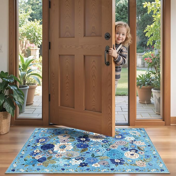2x5 Entryway Runner Rugs, Non Slip Washable Rugs - Image 5