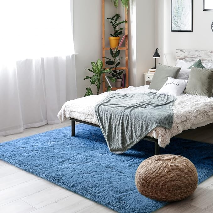 Amearea Premium Soft Area Rug 4x5.3 Feet, Fluffy Carpet - Image 2
