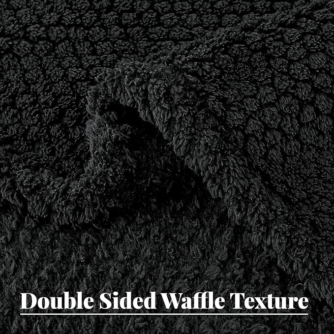 Whale Flotilla Twin Size Fuzzy Fleece Blanket - Image 6
