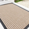 OLANLY Front Door Mat Indoor Outdoor Entrance, Waterproof Heavy Duty Doormat by OLANLY