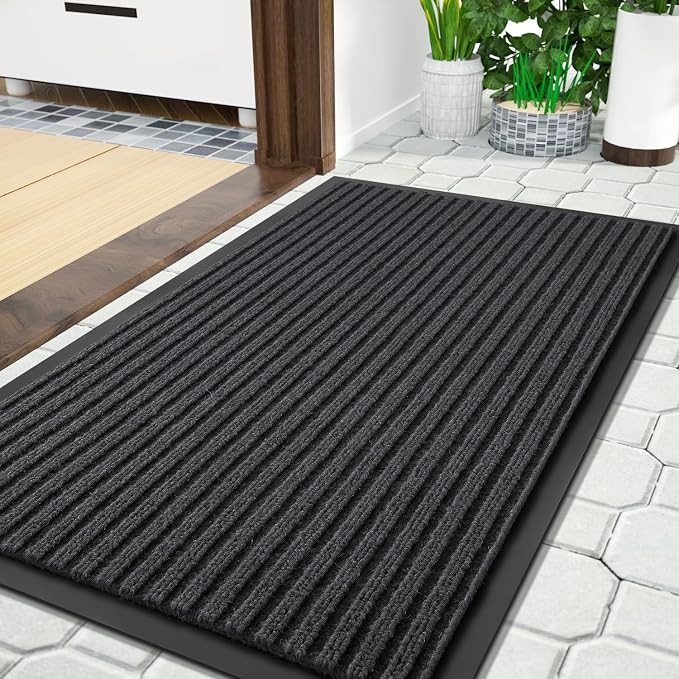 Yimobra Front Door Mat Outdoor Indoor Entrance, 100% Waterproof All-Season All by Yimobra