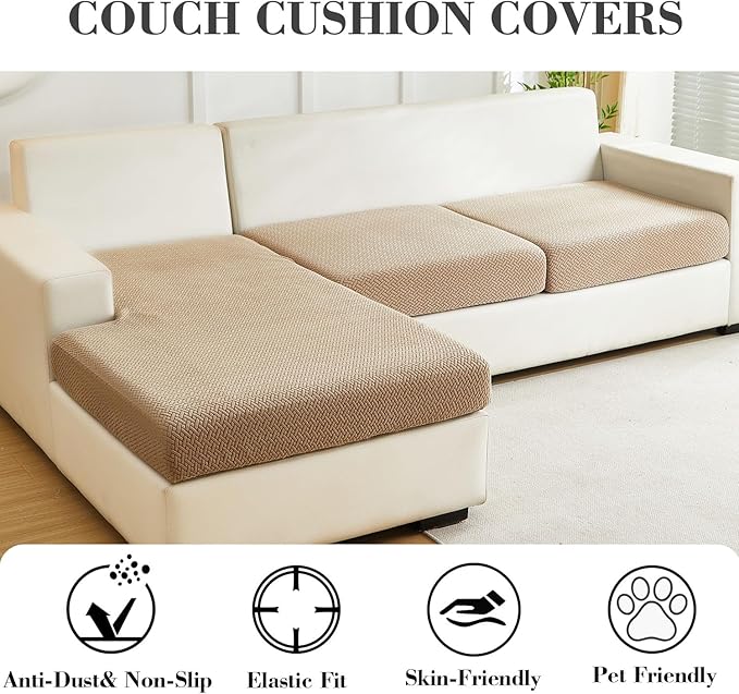 Sofa Covers Couch Covers for Sofa Pet Friendly Couch Cushion Covers Universal - Image 3