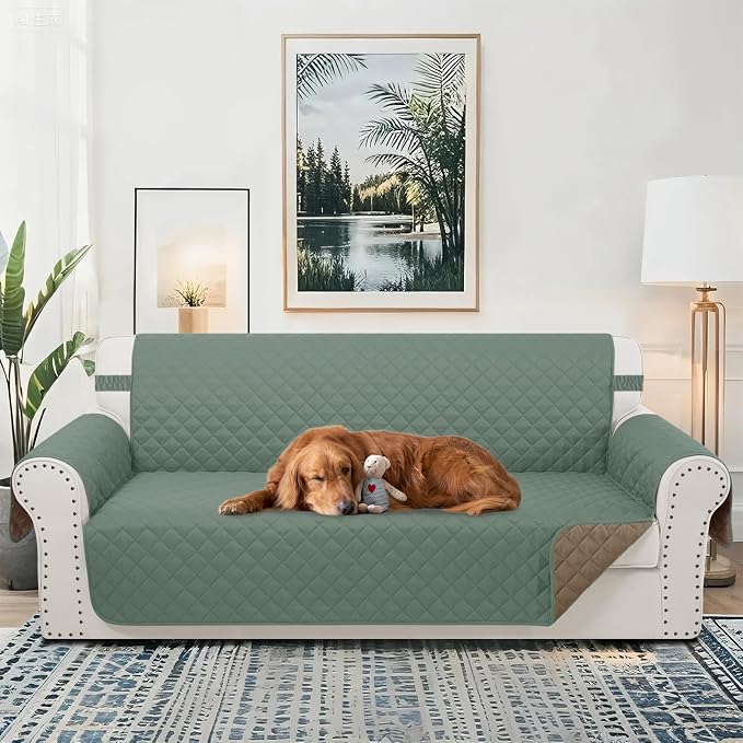Reversible Sofa Covers Couch Cover Furniture Protector - Image 2