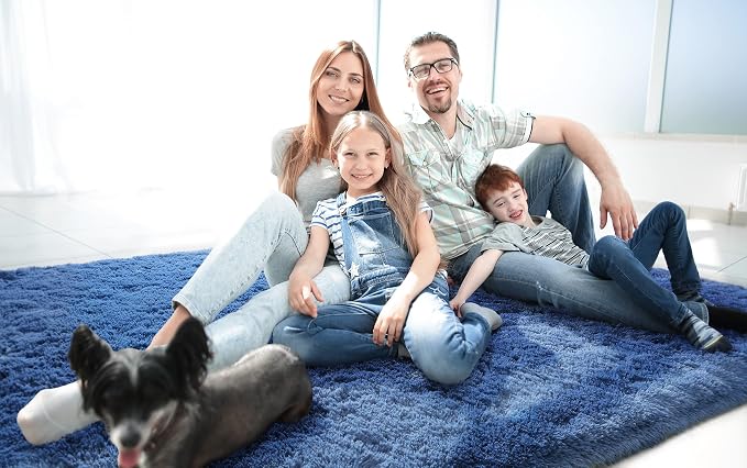 LOCHAS Ultra Soft Indoor Modern Area Rugs Fluffy Living Room Carpets - Image 6