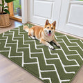 OLANLY Front Door Mat, Non-Slip Rubber Backing, Dirt Resistant and Absorbent by OLANLY