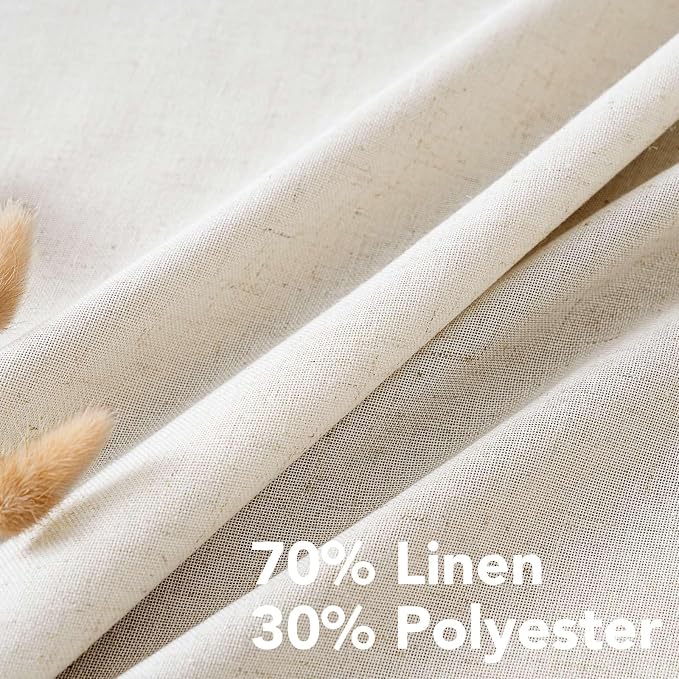 H.VERSAILTEX Elegant Natural Linen Blended Energy Efficient Light Filtering - Image 4