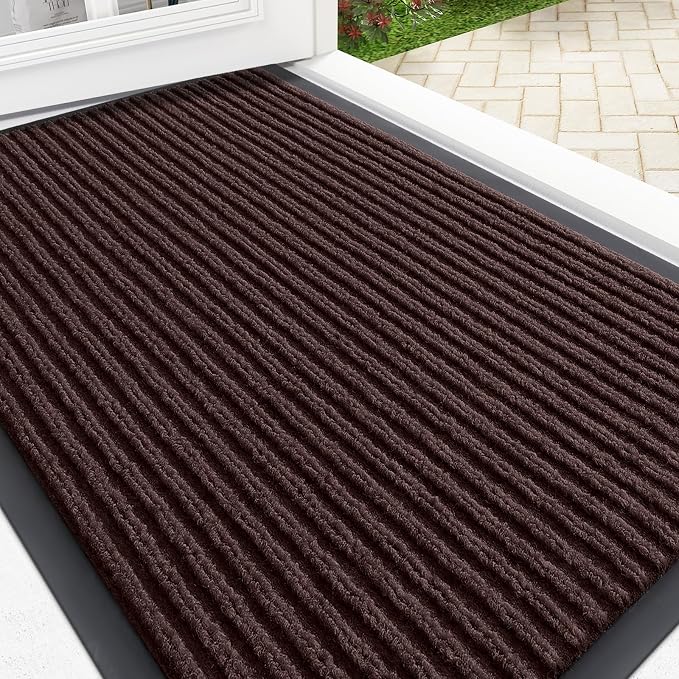 OLANLY Front Door Mat 29.5x17, Waterproof Heavy-Duty Indoor Outdoor Doormat | by OLANLY