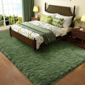 Ophanie Gray Green Rug Grass Area Rugs by Ophanie