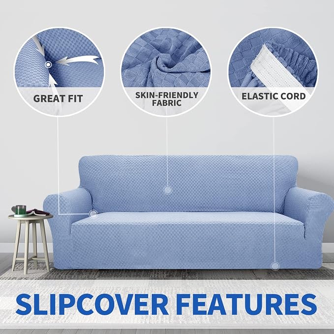 ZNSAYOTX 1 Piece Jacquard Couch Covers - Image 3