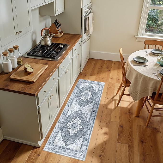 Area Rugs 2'x5' Runner Rug Non Slip Washable - Image 2