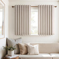 Topfinel 54 Inches Long Short Small Window Blackout Curtains Boho Farmhouse by Topfinel