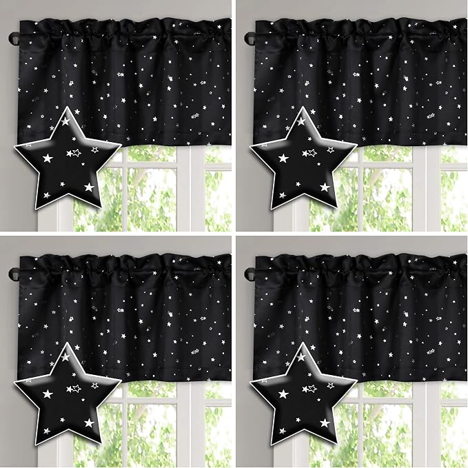 H.VERSAILTEX Blackout Curtain Valances by HVERSAILTEX