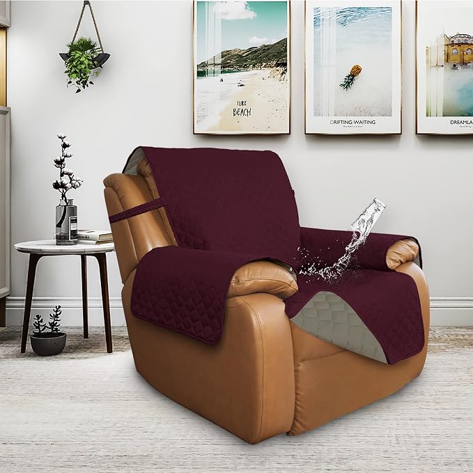 ISSUNTEX Double Protection 100% Waterproof Recliner Covers - Image 2