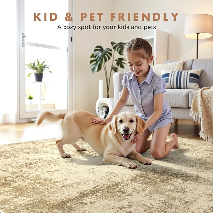 LEPEII 2x3 Rug, Modern Abstract Area Rugs - Image 5