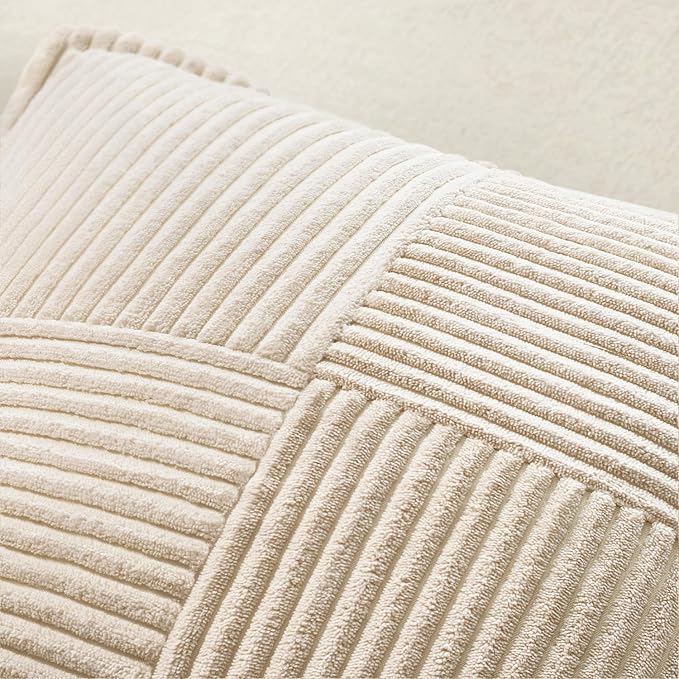 MIULEE Decorative Euro Sham Throw Pillow Covers - Image 5