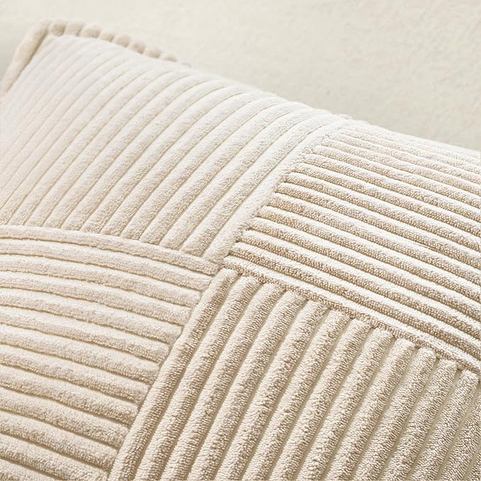 MIULEE Decorative Euro Sham Throw Pillow Covers - Image 5