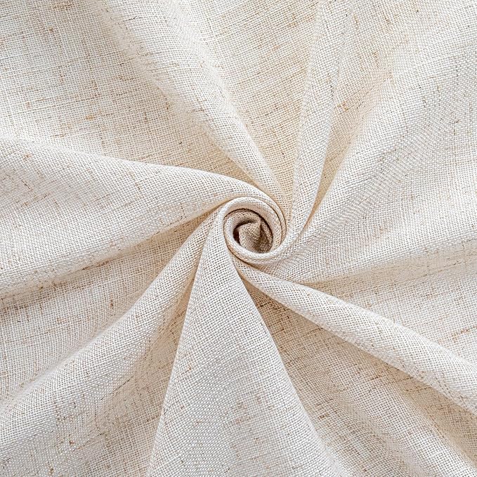 MYSKY HOME Linen French Door Curtains - Image 5