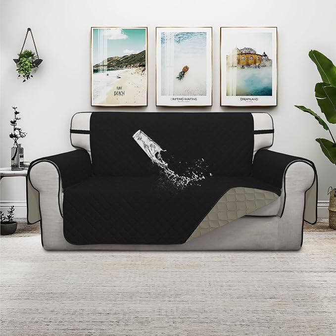 ISSUNTEX Double Protection 100% Waterproof Loveseat Sofa Covers - Image 2