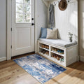 Washable Area Rugs 3x4 Non-Slip Modern Abstract Soft by RELEANY