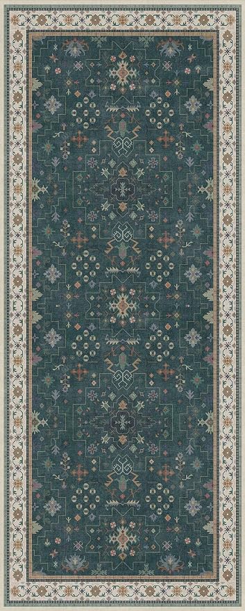 Dark Green 2x5 Kitchen Rug - Image 8