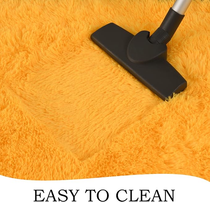 Chicrug Soft Runner Rug for Bedroom Living Room Plush Fluffy Rugs 2x6 Feet - Image 7